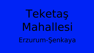 Teketaş Mahallesi Thumbnail