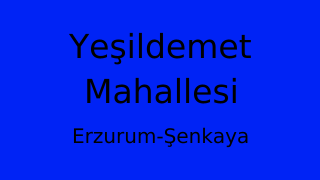 Yeşildemet Mahallesi Thumbnail