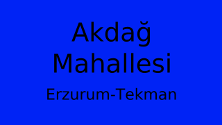 Akdağ Mahallesi Thumbnail