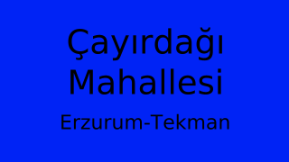 Çayırdağı Mahallesi Thumbnail