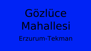 Gözlüce Mahallesi Thumbnail
