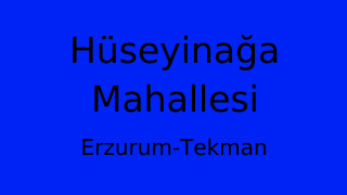Hüseyinağa Mahallesi Thumbnail