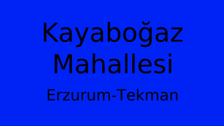 Kayaboğaz Mahallesi Thumbnail