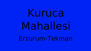 Kuruca Mahallesi Thumbnail