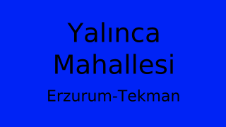 Yalınca Mahallesi Thumbnail