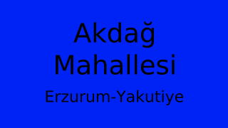 Akdağ Mahallesi Thumbnail