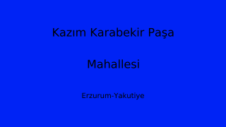 Kazım Karabekir Paşa Mahallesi Thumbnail