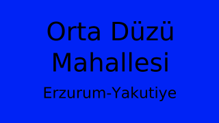 Orta Düzü Mahallesi Thumbnail