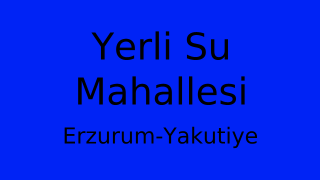Yerli Su Mahallesi Thumbnail