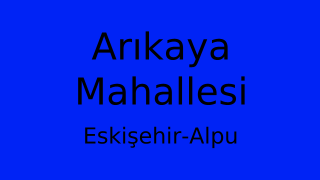 Arıkaya Mahallesi Thumbnail