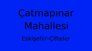 Çatmapınar Mahallesi Thumbnail