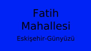 Fatih Mahallesi Thumbnail