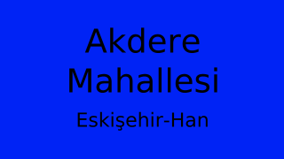 Akdere Mahallesi Thumbnail