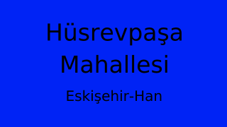 Hüsrevpaşa Mahallesi Thumbnail