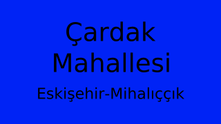Çardak Mahallesi Thumbnail