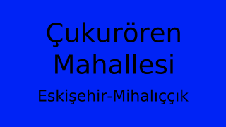 Çukurören Mahallesi Thumbnail