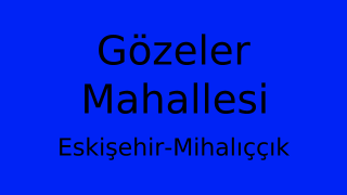 Gözeler Mahallesi Thumbnail