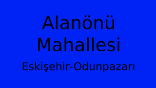 Alanönü Mahallesi Thumbnail
