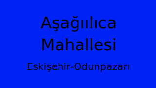 Aşağıılıca Mahallesi Thumbnail