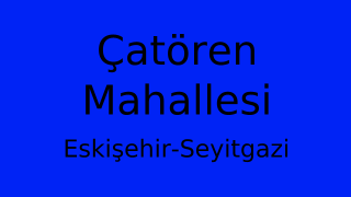 Çatören Mahallesi Thumbnail