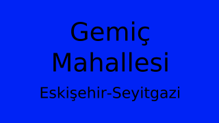 Gemiç Mahallesi Thumbnail