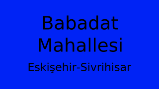 Babadat Mahallesi Thumbnail