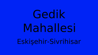 Gedik Mahallesi Thumbnail