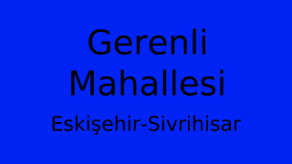 Gerenli Mahallesi Thumbnail