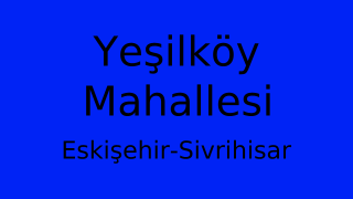 Yeşilköy Mahallesi Thumbnail