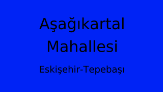 Aşağıkartal Mahallesi Thumbnail