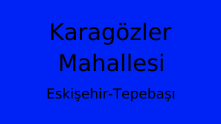 Karagözler Mahallesi Thumbnail