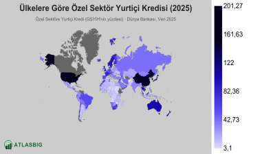Ülkelere Göre Özel Sektör Yurtiçi Kredisi 2026 Thumbnail