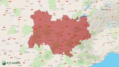 Auvergne-Rhône-Alpes haritası Thumbnail