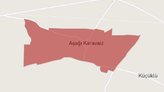 Aşağıkaravaiz Mahallesi Harita Thumbnail
