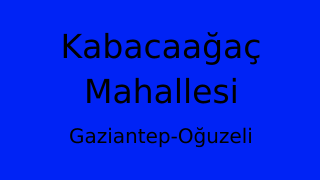 Kabacaağaç Mahallesi Thumbnail