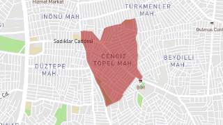 Cengiz Topel Mahallesi Harita Thumbnail