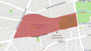 Fidanlık Mahallesi Harita Thumbnail