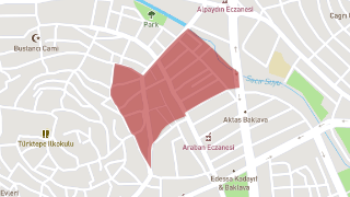 Yazıcık Mahallesi Harita Thumbnail
