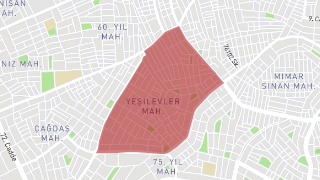 Yeşilevler Mahallesi Harita Thumbnail