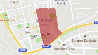 Gazikent Mahallesi Harita Thumbnail