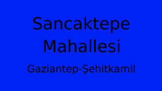 Sancaktepe Mahallesi Thumbnail
