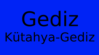 Gediz Belediyesi, Kütahya Thumbnail