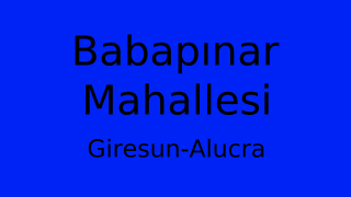 Babapınar Mahallesi Thumbnail