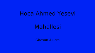 Hoca Ahmed Yesevi Mahallesi Thumbnail