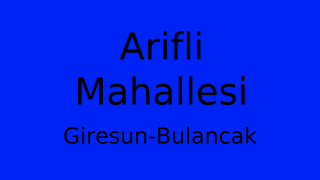 Arifli Mahallesi Thumbnail