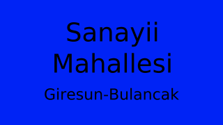 Sanayii Mahallesi Thumbnail