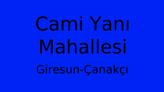Cami Yanı Mahallesi Thumbnail