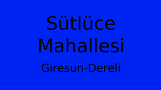 Sütlüce Mahallesi Thumbnail