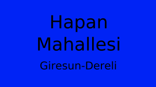 Hapan Mahallesi Thumbnail
