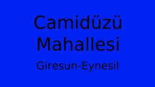 Camidüzü Mahallesi Thumbnail